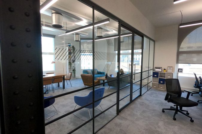 future finance meeting room decals