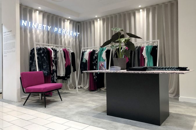 Ninety Percent pop-up